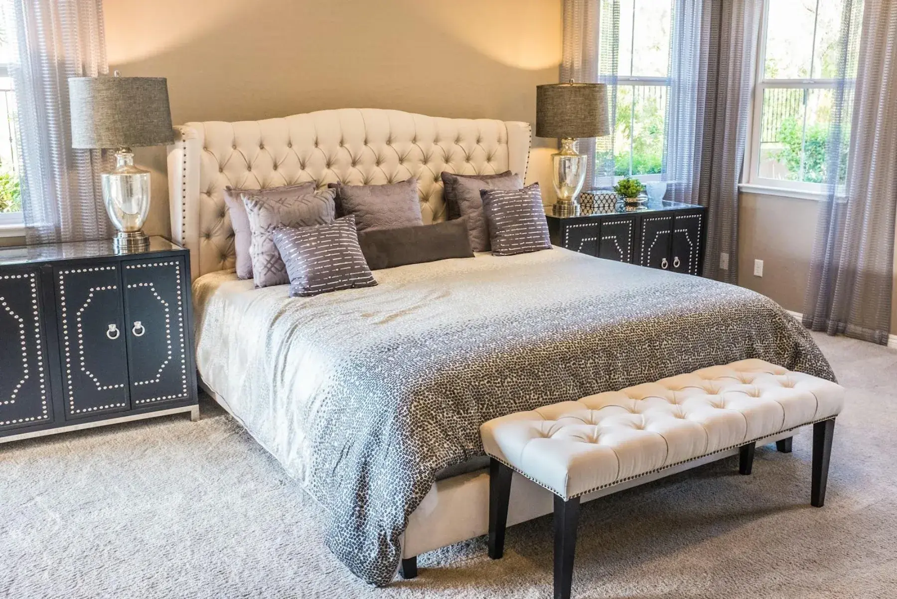 Collection chambre Catherine Rose